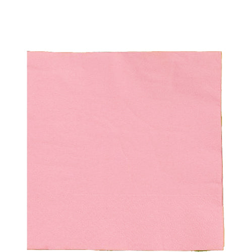 Pink Beverage Napkins - 50 Ct.