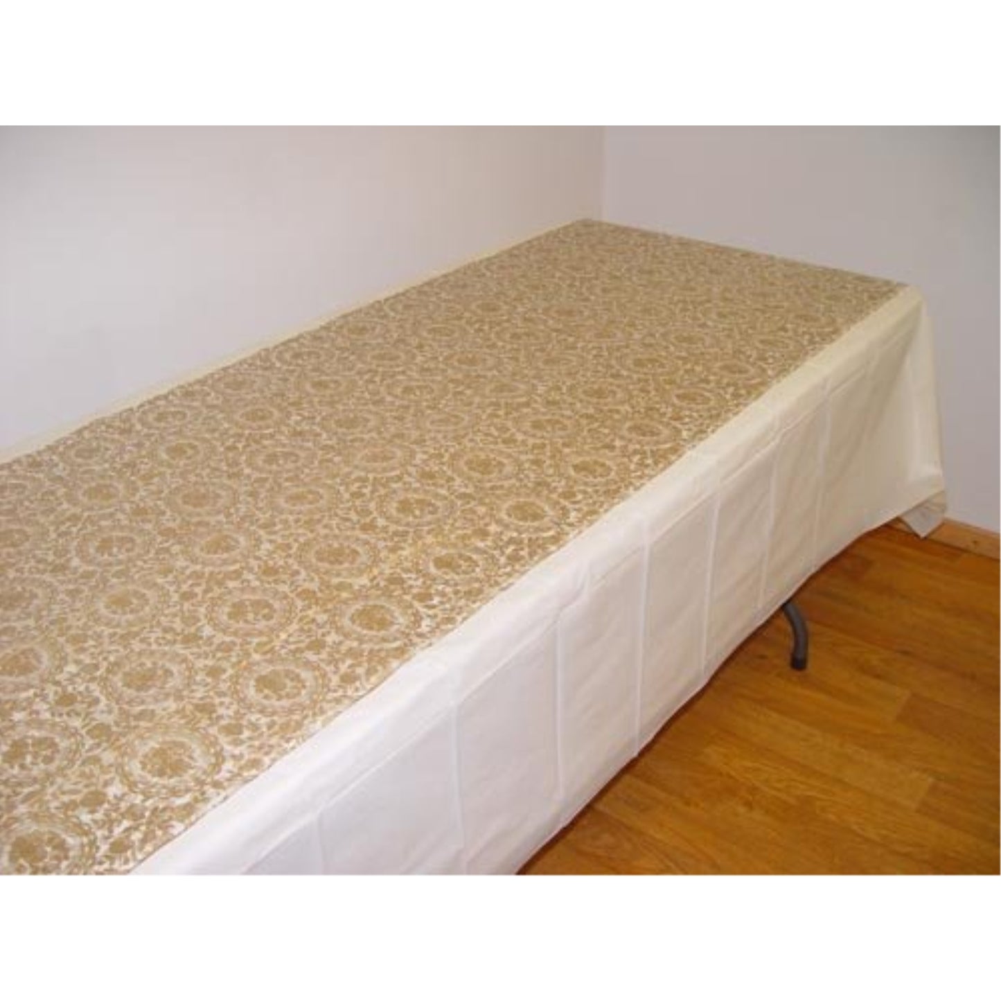 Gold Lace Table Cover