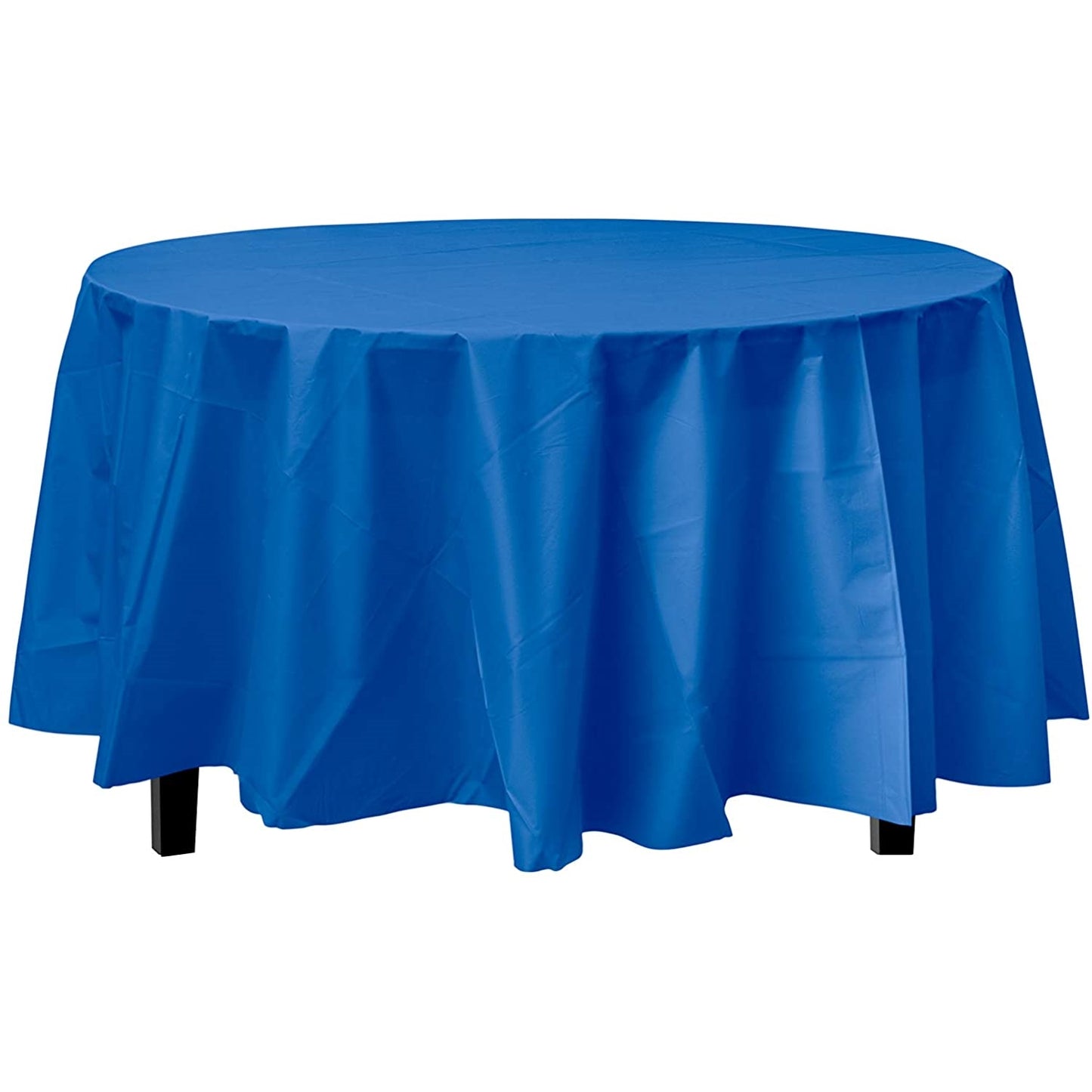Premium Round Dark Blue Table Cover
