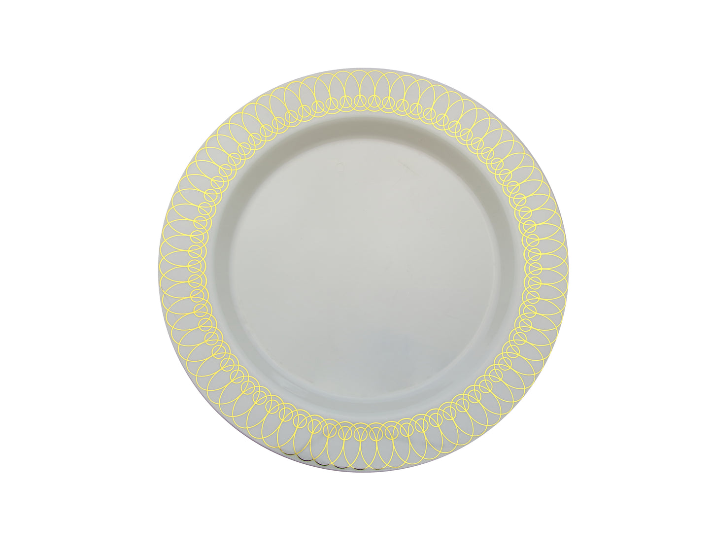 Case of 6 - Gold Ovals Plates Combo Pack - 20/20